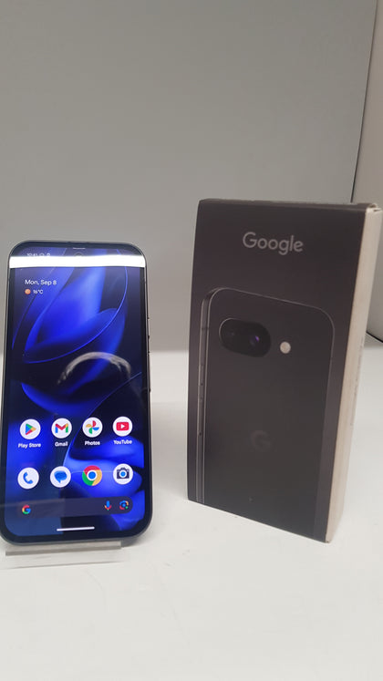Google Pixel 9A 128gb Obsidian Unlocked Boxed