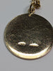9ct gold star of David pendant & gold chain