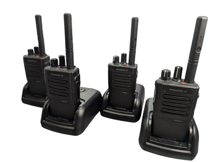 MOTOROLA DP - 344E1 TWO WAY RADIO X4