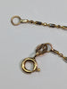 9ct gold twin heart necklace