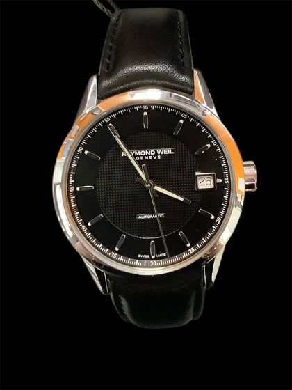 Raymond Weil Freelancer Steel Black Dial Automatic Men Watch 2740-STC-20021