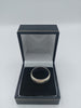 9k White Gold promise ring "forever & Always" engraved inside 9.1G Hallmarked(375)&Tested Size V