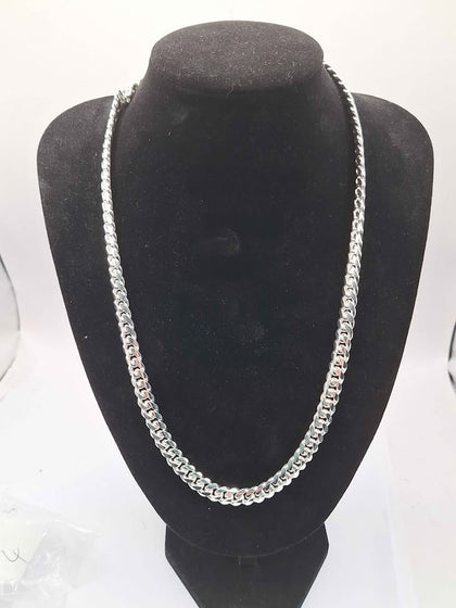 *BRAND NEW* 925 Sterling Silver Thick Curb Chain Necklace - Weight 108 Grams - Length 24