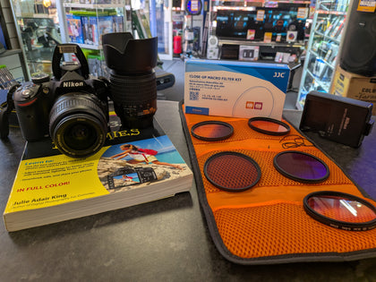 Nikon D3200 DSLR Camera & 2 Lenses plus accessories
