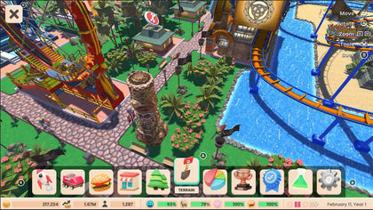 Rollercoaster Tycoon Adventures Deluxe (Nintendo Switch).