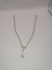 9k Gold Chain with Heart Key pendant 18"Length 8.63G Hallmarked(375) and Tested