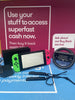 NINTENDO SWITCH CONSOLE 32GB BLACK WITH NEON PINK & GREEN JOY CONS UNBOXED
