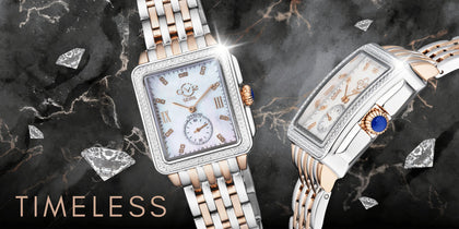 Gv2 - Bari Diamond 9254B Swiss Quartz Diamond Watch