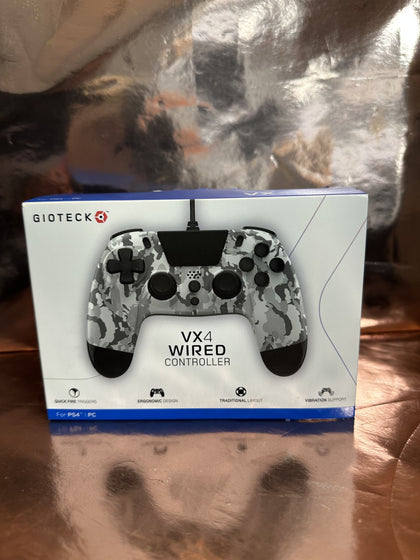 Gioteck VX4 Wired Camo Controller PS4