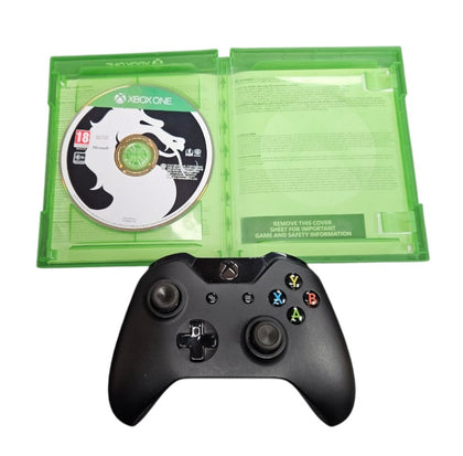 XBox One 500gb Console with Controller and Mortal Kombat X Game