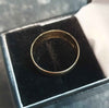 9ct Yellow Gold Band - Size W