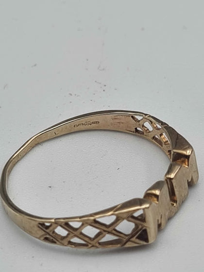 9ct Yellow Gold 