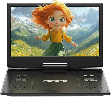 15.7'' Portable DVD Player with 14.1