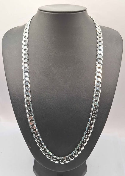 *BRAND NEW* 925 Sterling Silver Curb Chain Necklace - Weight 69.7 Grams - 26