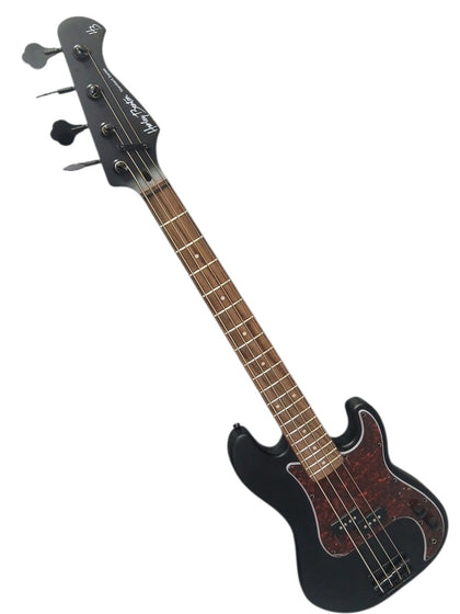 Harley Benton PB-20 Electric 4-String Bass Guitar - Stealth Black - Standard Series