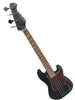 Harley Benton PB-20 Electric 4-String Bass Guitar - Stealth Black - Standard Series