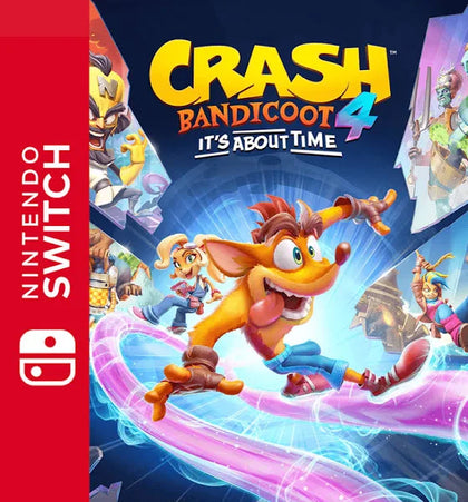 Crash Bandicoot 4 It’s About Time Nintendo Switch.