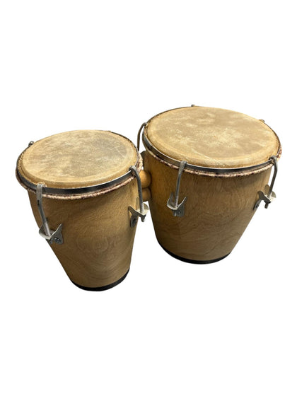 Double Bongo Drum Set