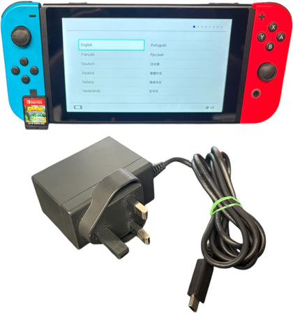 Nintendo Switch Console with Game Cartridge