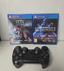 Playstation 4 Slim Console, 500GB Black witjh 2 games
