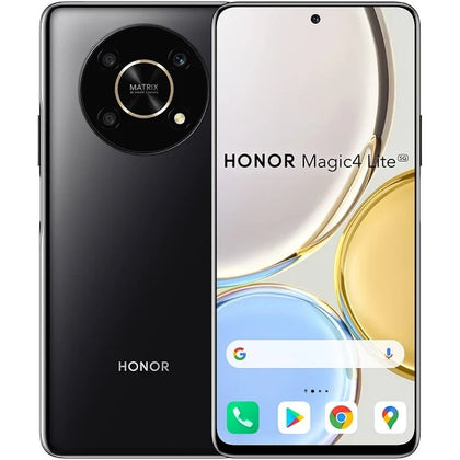 Honor Magic4 Lite 5G Smartphone 6 + 128 GB Android 11 Mobile Phone with 48 MP Camera, 6,81” 120Hz LCD, Snapdragon 695, 66W Fast Charging with