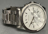 Armani Exchange AX2058 Men's Silver Stainless Steel Chronograph Watch ** Boxed **