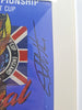 Geoff Hurst Signed and framed 1966 world cup final programme with certificate of authentication