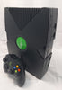 Microsoft Xbox original Game Console with original controller black unboxed with all leads