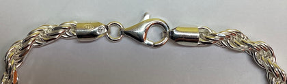 Silver Bracelet 8.5”