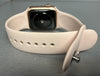 Apple Watch SE GPS 40mm Gold Aluminium Case Pink Sport Band
