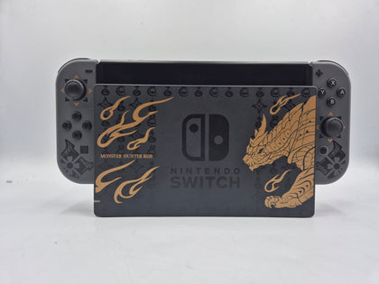 Nintendo Switch Monster Hunter Rise Edition. With x4 games bundle and Mario Carry case