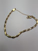 9ct Gold Figure Of Eight Bracelet With Safety Chain