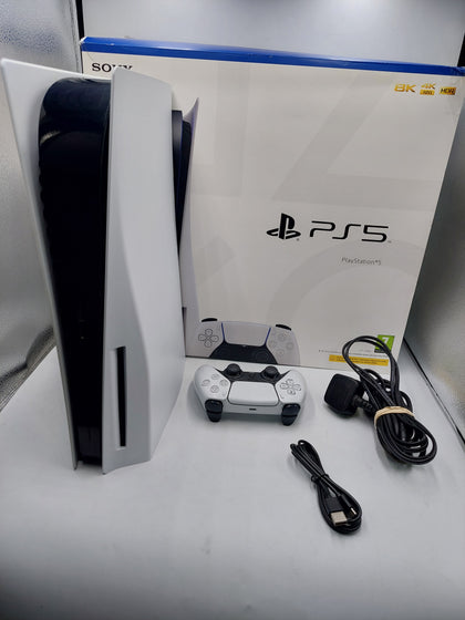 PlayStation 5 console 825GB White Boxed with Controller and power cables
