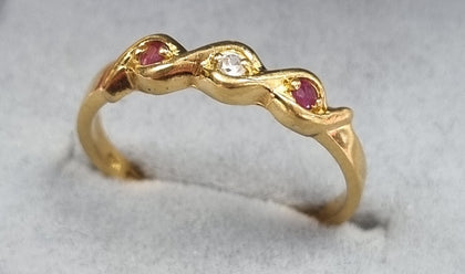 14ct Gold Ring R1/2
