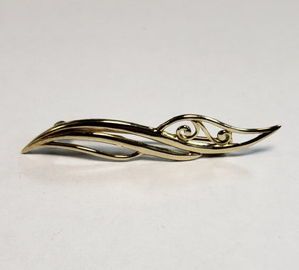 9ct Yellow Gold Brooch - 2