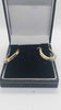9k 375 gold earrings 3.8g Boxed