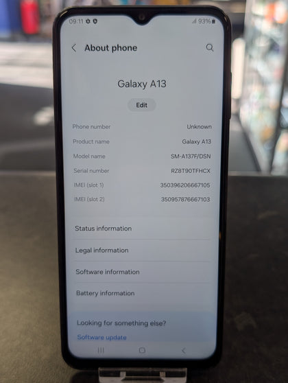 Samsung A13 Smart Mobile Phone