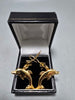 14ct GOLD Dolphin Earrings 5.8G 585 1.5'' in Length