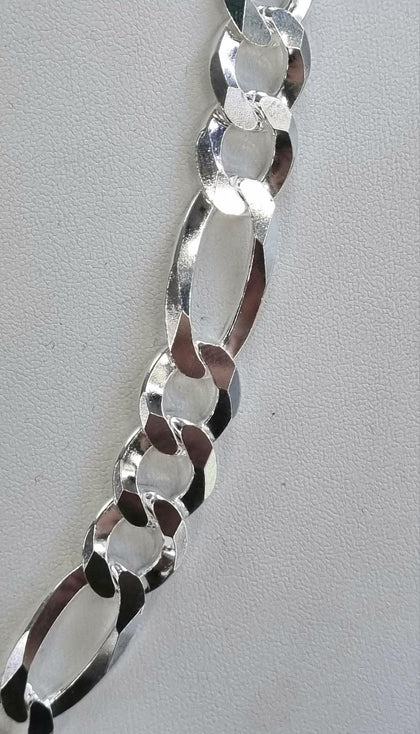 Silver Curb Chain 22