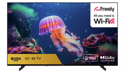 *Cyber Monday Deal* *Collection Only* Bush 55 Inch 55UT24SB Smart 4K UHD HDR LED TiVo Freely TV