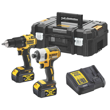 DeWalt DCK2060M2T-SFGB 18V Cordless Drill and Impact Driver Twin Pack