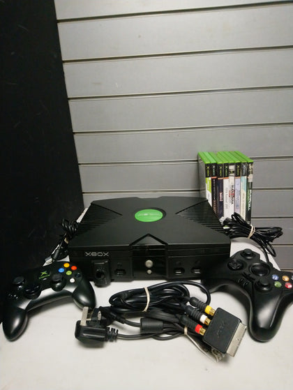 Xbox Original Console - With dvd expansion, games and controllers