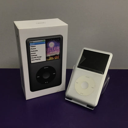 **BOXED** Apple iPod CLASSIC - Silver - 160GB - inc. DC Power Cable