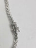 925 hallmarked Silver 7.5"  Bracelet With CZ Stones- 9.3 grams