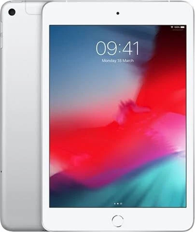 Apple iPad Mini 5th Gen (A2124) 7.9” 64GB - Silver, Unlocked C