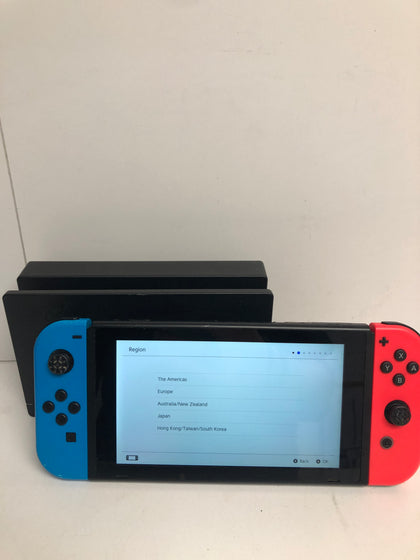 Nintendo Switch Neon Unboxed
