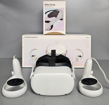Meta/Oculus Quest 2 VR Headset With Elite strap - 128GB