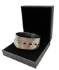 925 Hallmarked Silver, Engraved Bangle with Adjusting Size, 4"-8", 29.24g, Boxed