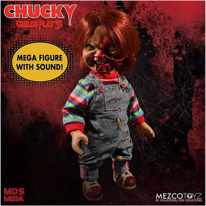 Mezco Child's Play 3 Designer Series Talking Pizza Face Chucky