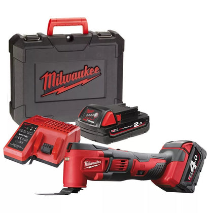 Milwaukee M18BMT-421C 18V Cordless Multi Tool 2 x 2.0 / 4.0Ah Li-Ion RedLithium